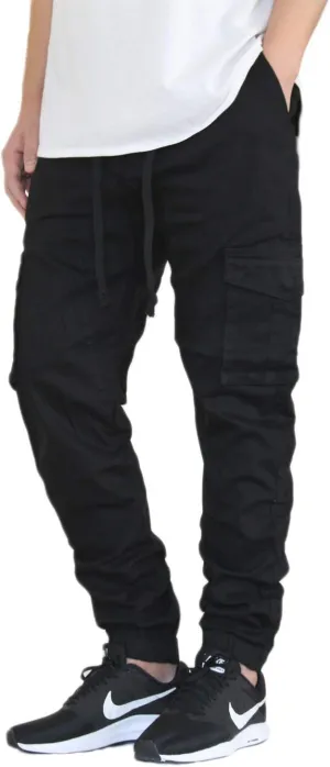 AIRNINE Men's Premium Twill Cargo Jogger Pants S-5XL