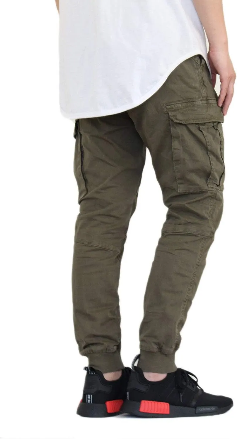 AIRNINE Men's Premium Twill Chino Jogger Pants S-5XL A876
