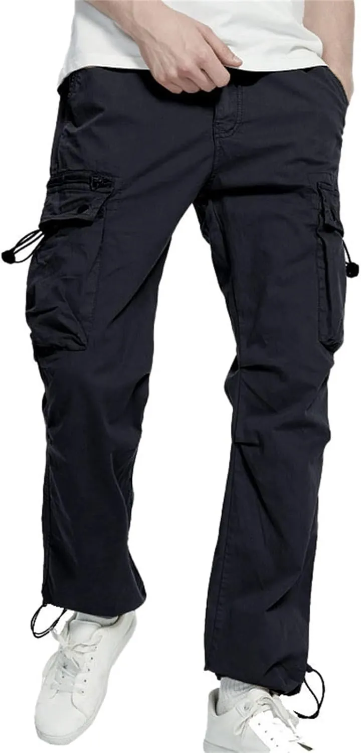 Big and Tall Cargo Pants for Men Mens Olive Green Pants Men Pants Baggy Mens Cargo Pants Basics Mens Business Casual