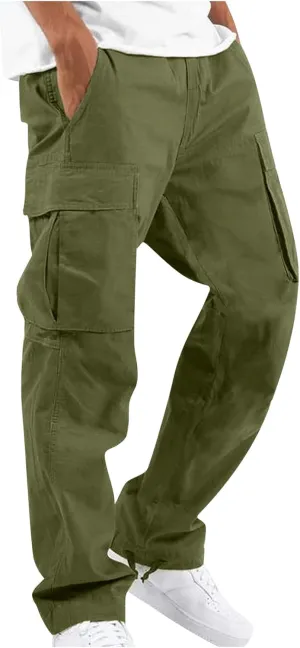 Cargo Pants for Men Lightweight Cargo Joggers Workout Tactical Cargo Pants Casual Outdoor Hiking Pants Multi Pockets