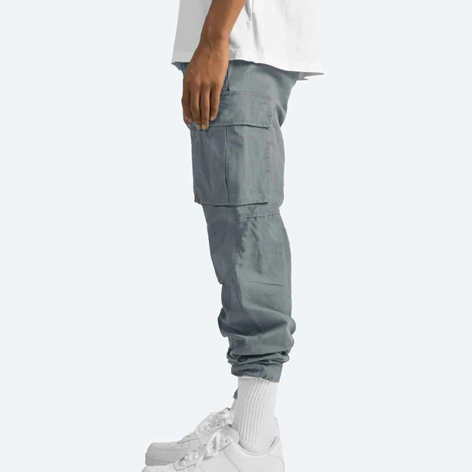 Cargo Pants for Men Lightweight Cargo Joggers Workout Tactical Cargo Pants Casual Outdoor Hiking Pants Multi Pockets