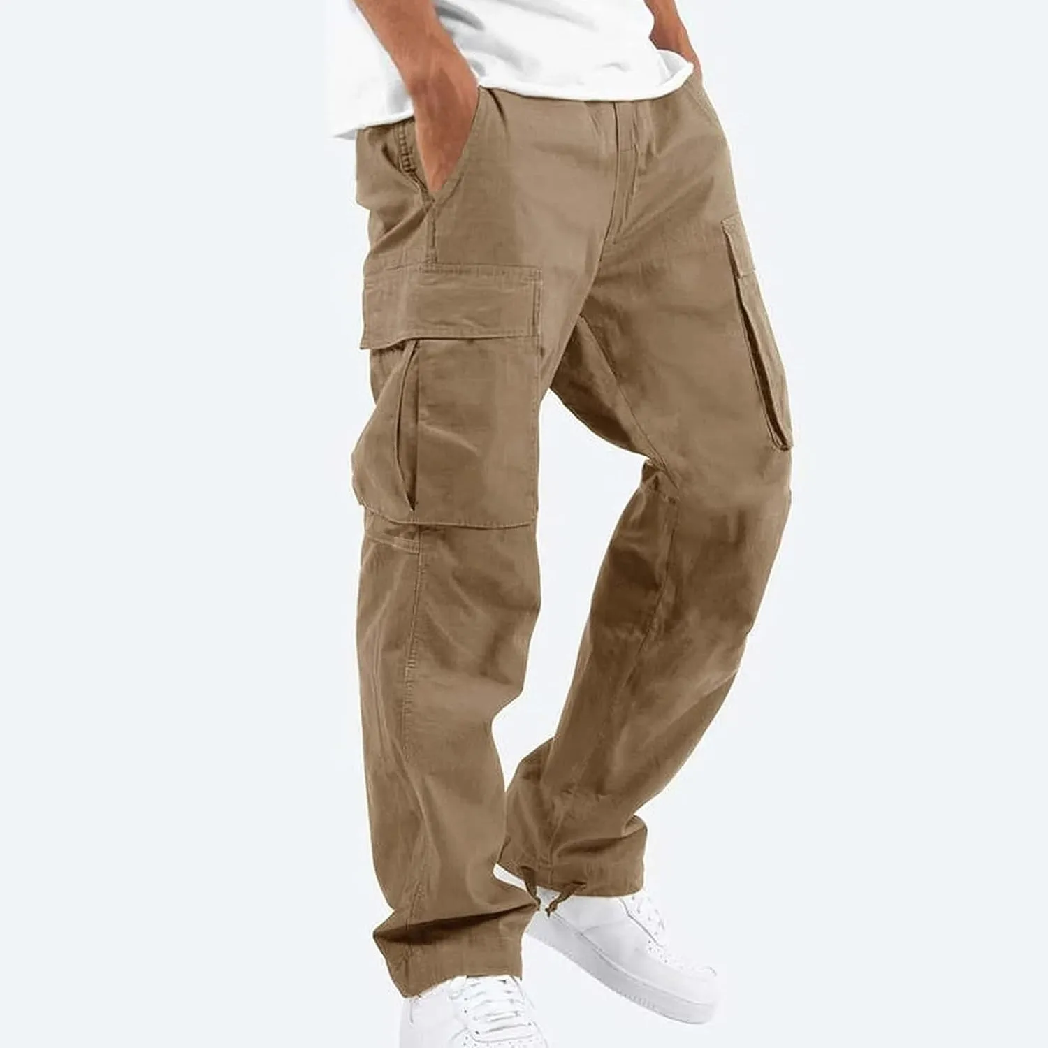 Cargo Pants for Men Lightweight Cargo Joggers Workout Tactical Cargo Pants Casual Outdoor Hiking Pants Multi Pockets