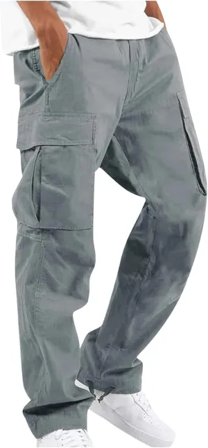 Cargo Pants for Men Lightweight Cargo Joggers Workout Tactical Cargo Pants Casual Outdoor Hiking Pants Multi Pockets