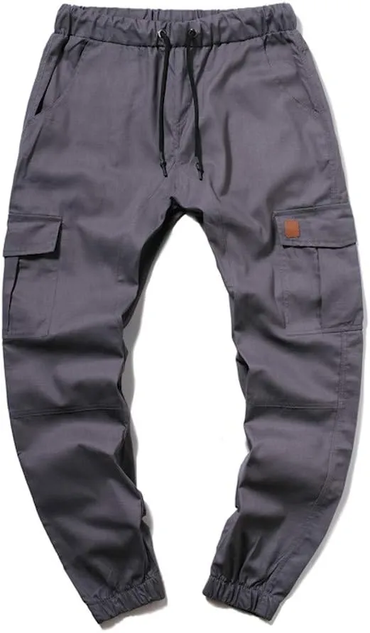 Cargo Pants For Men Mens Casual Pants Solid Drawstring Sport Jogger Cargo Pants Cargo Outdoor Hiking Trousers Panrts