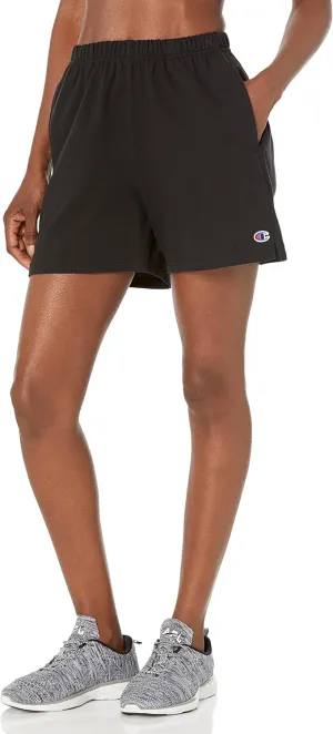 Champion Women's Shorts, Jersey Shorts, High-waisted Comfortable Shorts for Women, 5"