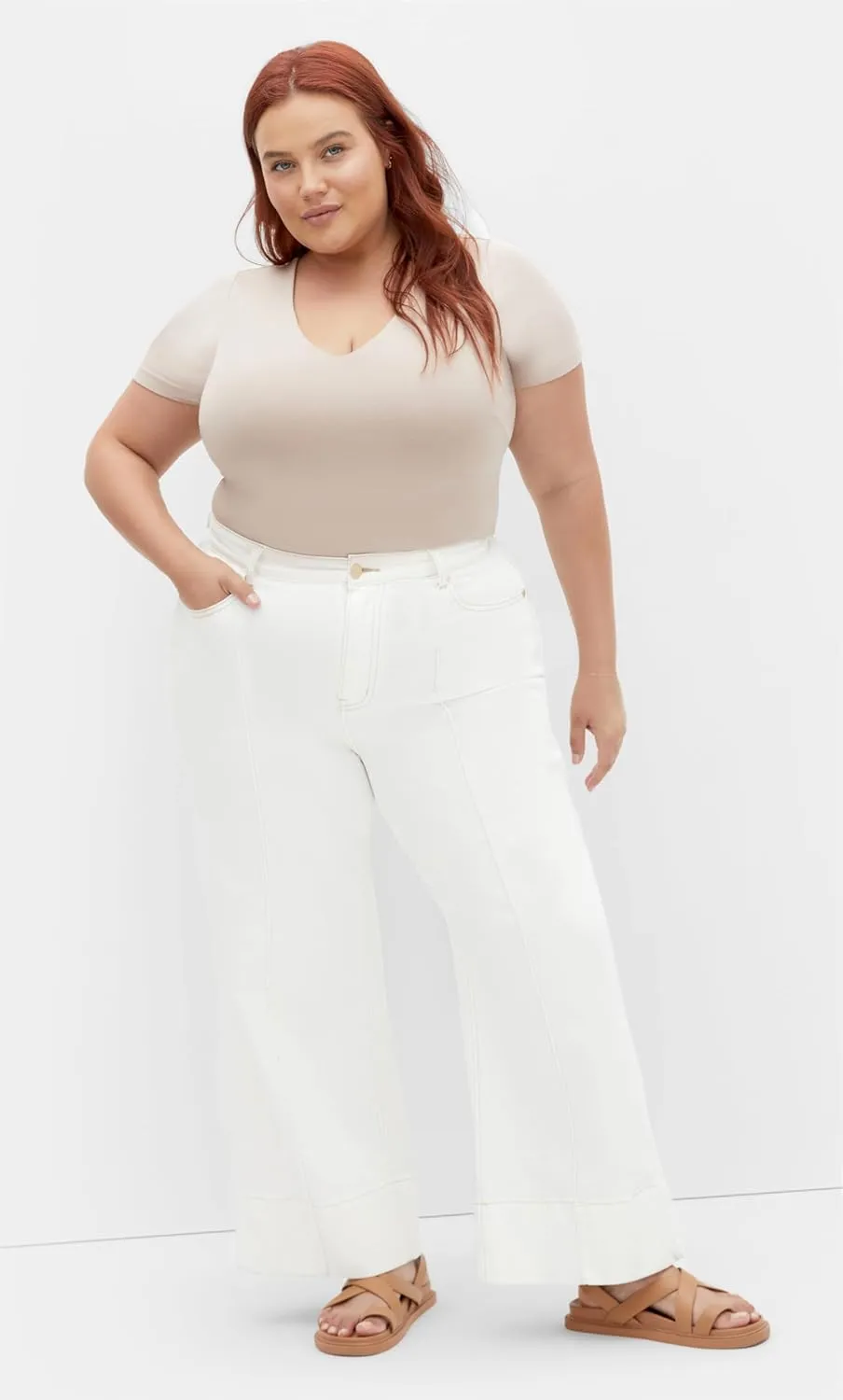 City Chic Women's Plus Size Jean - Harley Millie Crop