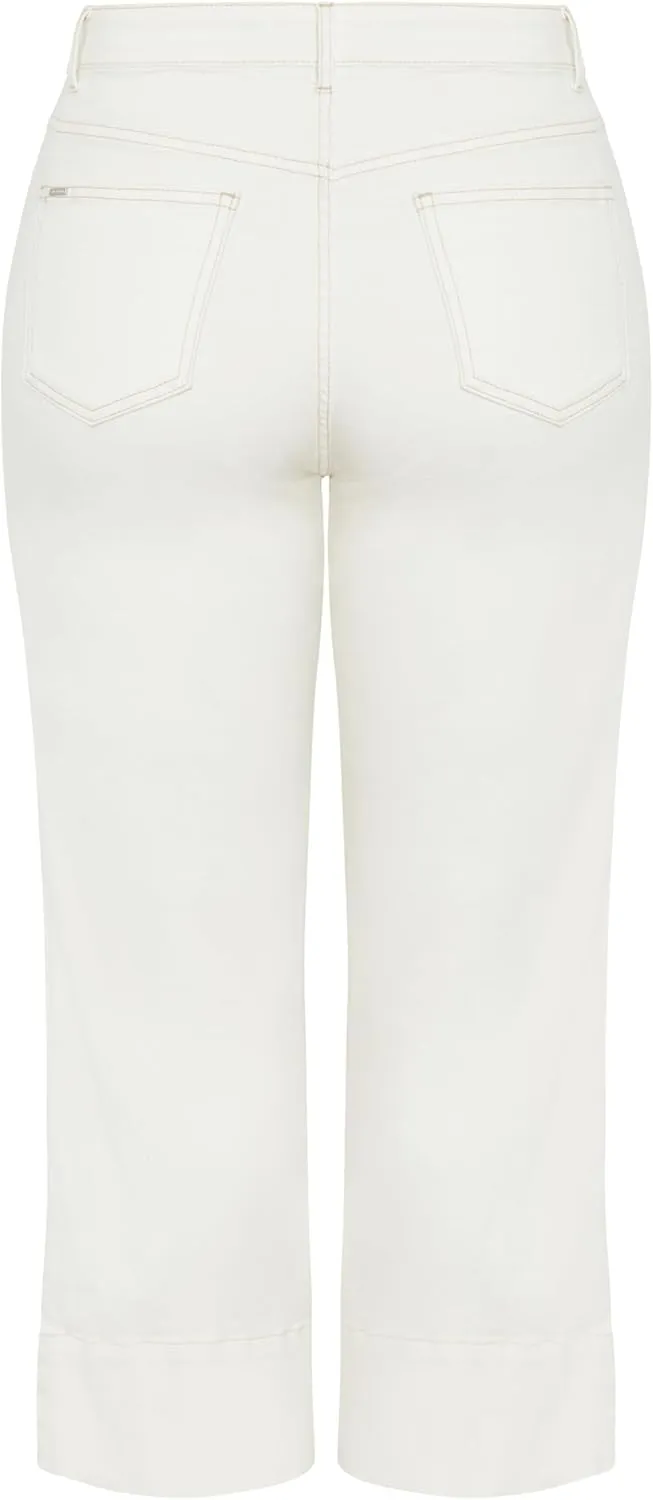 City Chic Women's Plus Size Jean - Harley Millie Crop