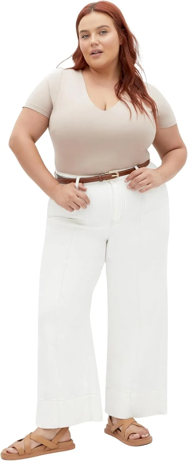 City Chic Women's Plus Size Jean - Harley Millie Crop