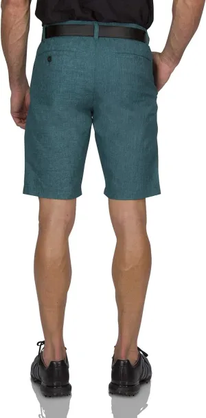 Dry Fit Golf Shorts for Men 10 Inch Inseam - Tapered Slim Fit Chinos - Mens Shorts Athletic