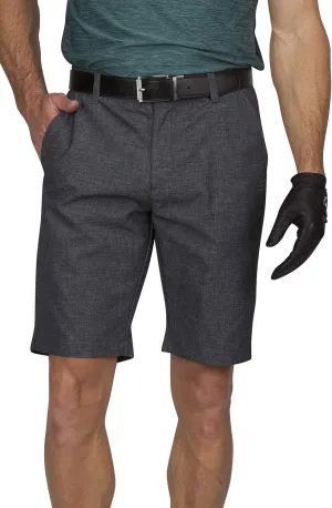 Dry Fit Golf Shorts for Men 10 Inch Inseam - Tapered Slim Fit Chinos - Mens Shorts Athletic