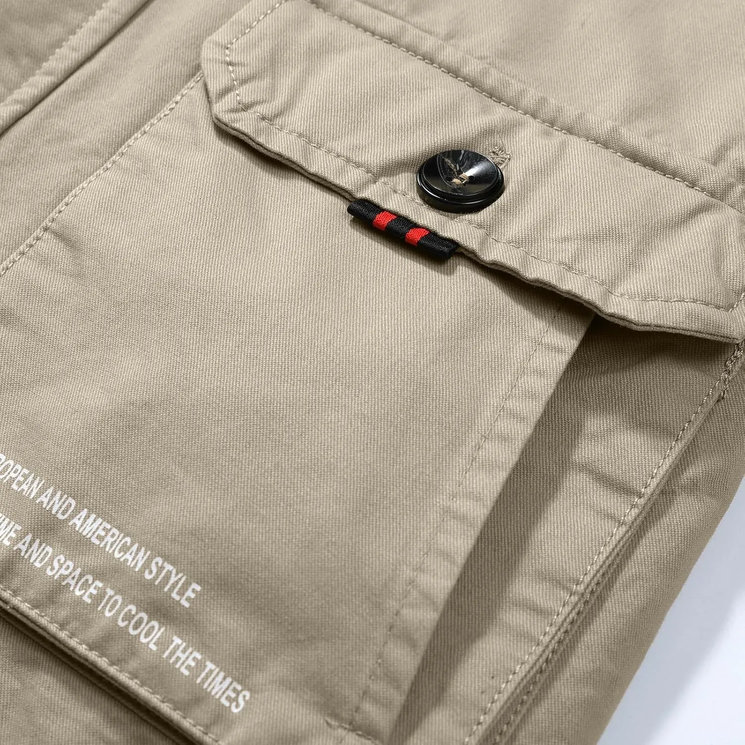 Fleece Jacket Men Winter Warm Plush Lined Sherpa Coats Casual Long Sleeve Hoodies With Pocket Solid Color Zip Outwear