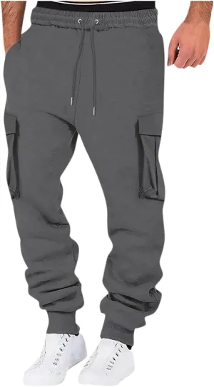Graphic Pants for Men Men's Padded Drawstring Sweatpants Jogging Sweatpants High Comfort Small Leg Training Track
