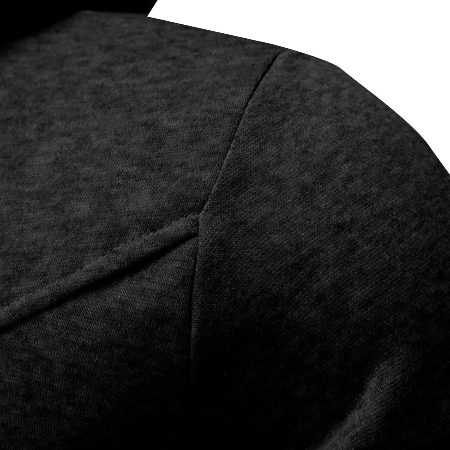 Hoodies For Men Casual Long Sleeve Zip Jacket Trendy Solid Color Coat Lightweight Drawstring Sport Outwear With Pocket