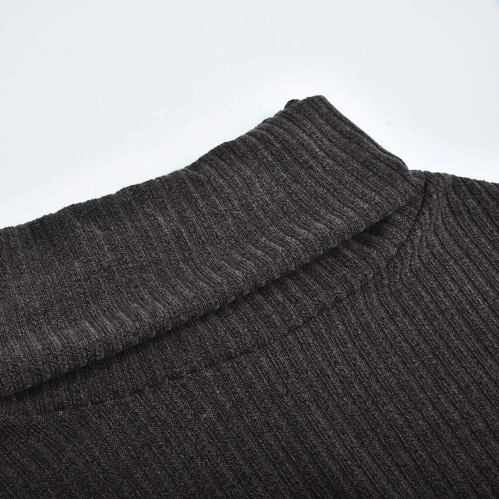 LCMTWX Women's 2023 Winter Pullover Sweater Sleeve Button Knitted Turtleneck Sweater Loose Long Sleeve Tops Shirts Womens