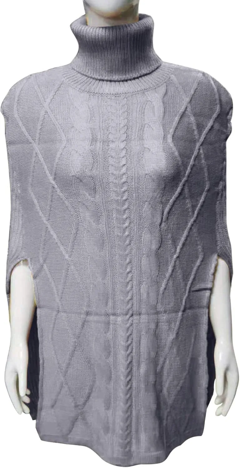 LCMTWX Women's 2023 Winter Pullover Sweater Sleeve Button Knitted Turtleneck Sweater Loose Long Sleeve Tops Shirts Womens