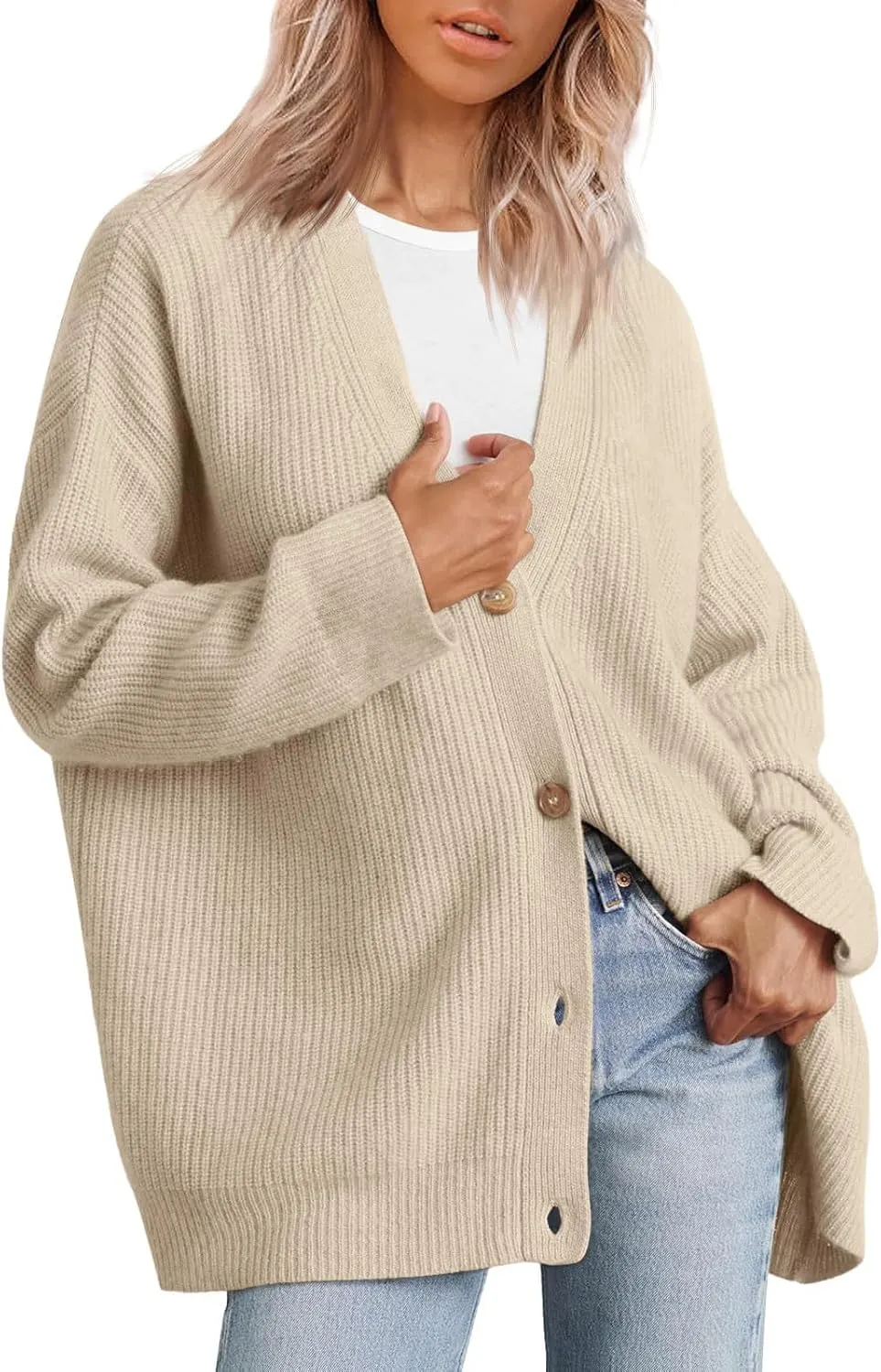 LCMTWX Womens Plus Size Sweater Button Long Pullover Women Tops Turtleneck Sweater Fall Fuzzy Knit Warm Pullover Sweater