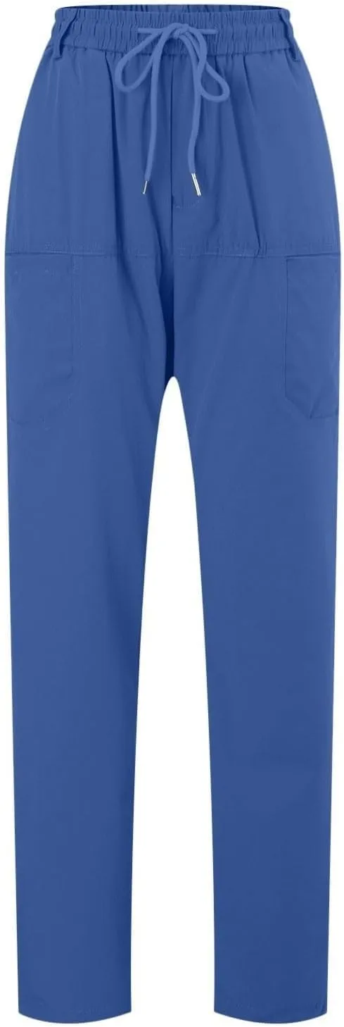 lcyhony Mens Hiking Pants Relaxed fit Multipants-High Stretch Multi-Pocket Durable Cargo Pants Plus Size Summer Casual Pants