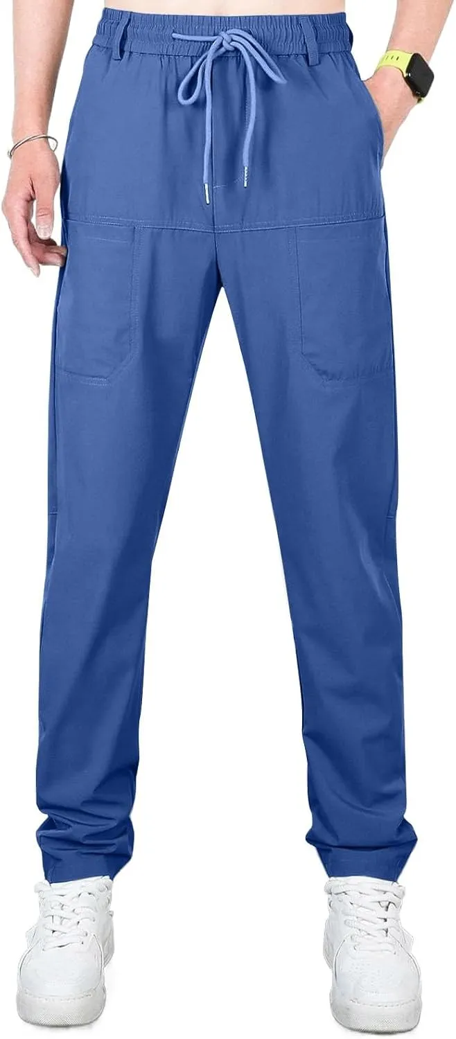 lcyhony Mens Hiking Pants Relaxed fit Multipants-High Stretch Multi-Pocket Durable Cargo Pants Plus Size Summer Casual Pants