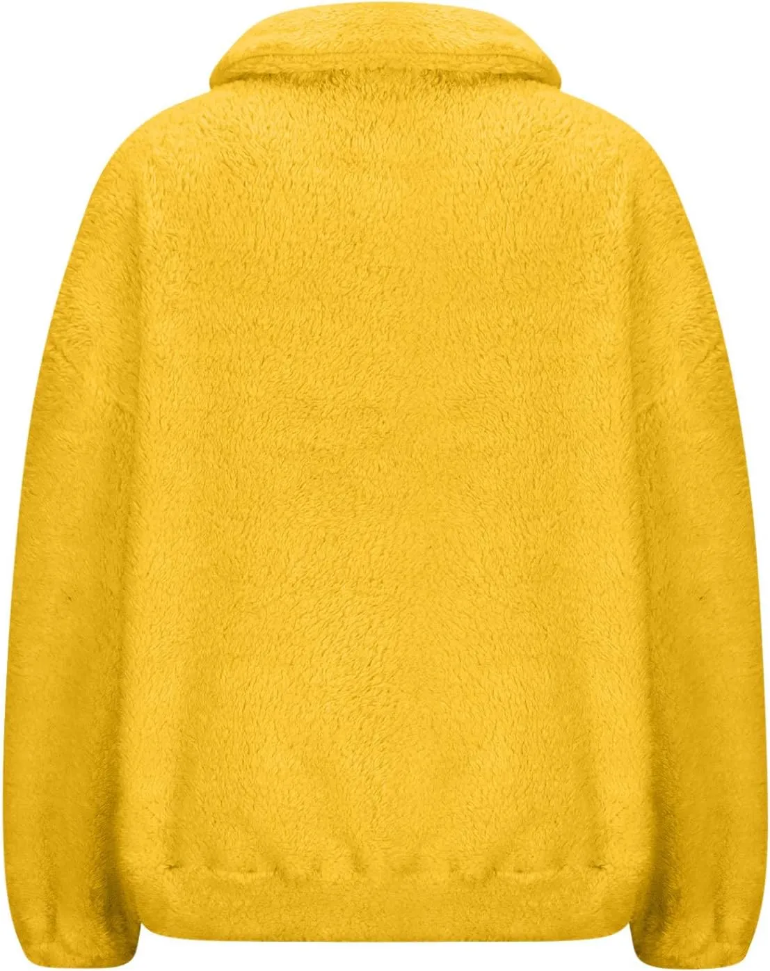 lcziwo Womens Fleece Pullover Half Zip Oversized Sherpa Cropped Sweatshirt Fuzzy Warm Winter Clothes with Pockets