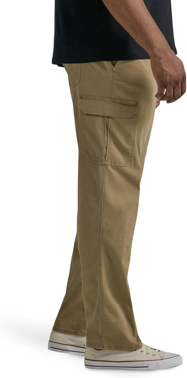 Lee Men's Big and Tall Extreme Motion Twill Cargo Pant