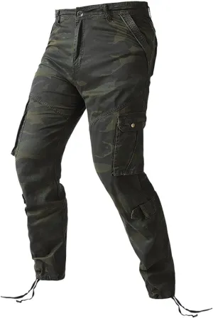 Mens Camo Work Pants Military Army Combat Cargo Pants with Multi Pockets Lightweight Classic Tactical Pants Trousers