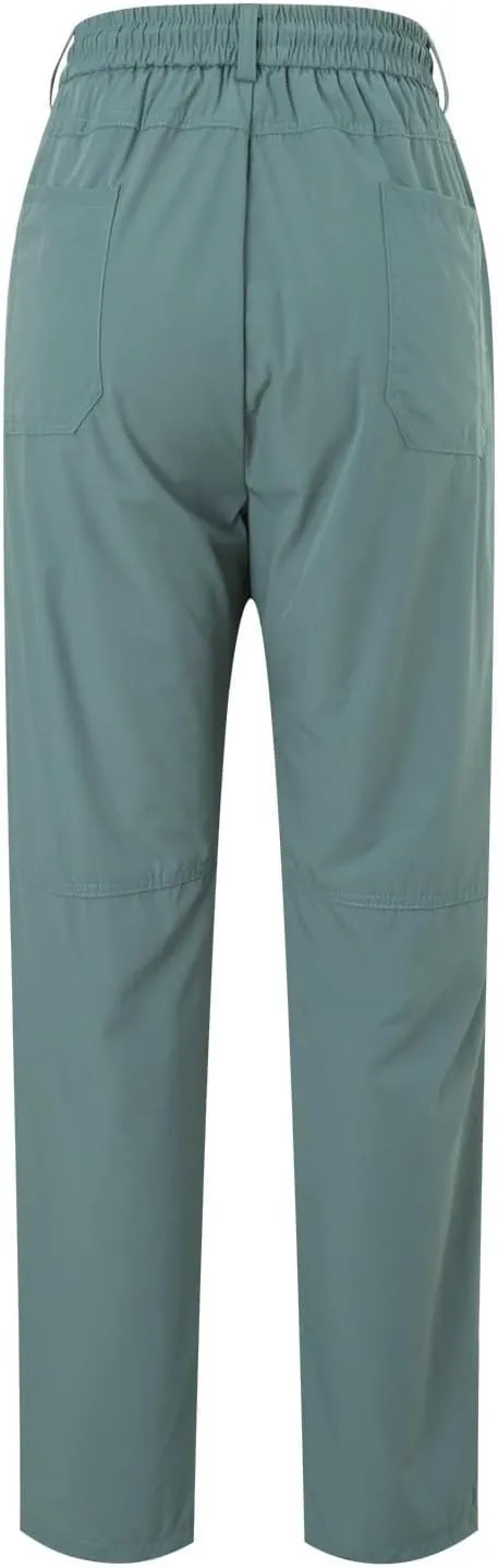 Mens Cargo Pants Plus Size Relaxed fit Stretchy Casual Hiking Pants Elastic Waist Drawstring Multi-Pocket Work Pants