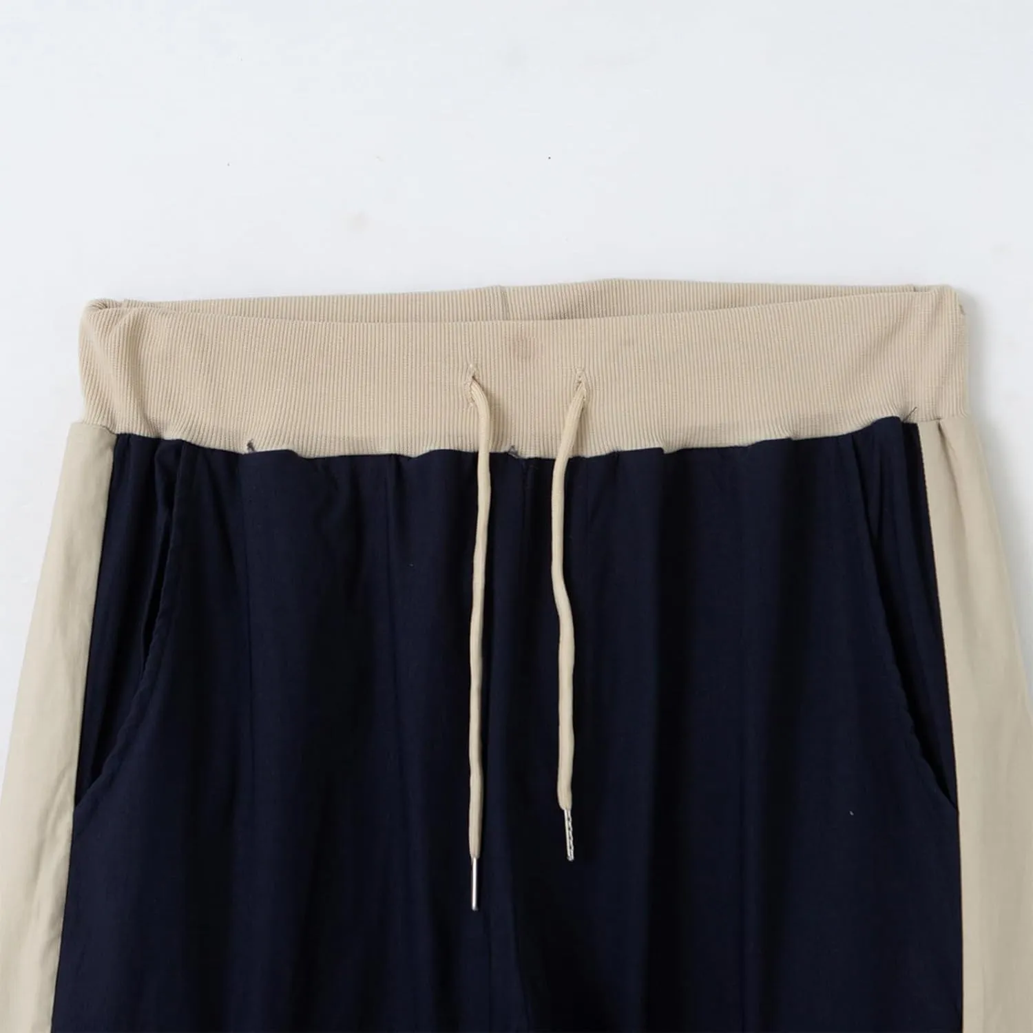 Men's Casual Cotton Cargo Pants Elastic Waist with Belt Cargo Men's Cargo Pants Elastic Waistband Chino Slim Skinny