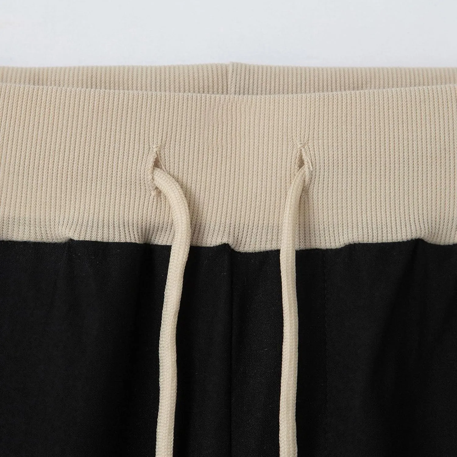 Men's Casual Cotton Cargo Pants Elastic Waist with Belt Cargo Men's Cargo Pants Elastic Waistband Chino Slim Skinny