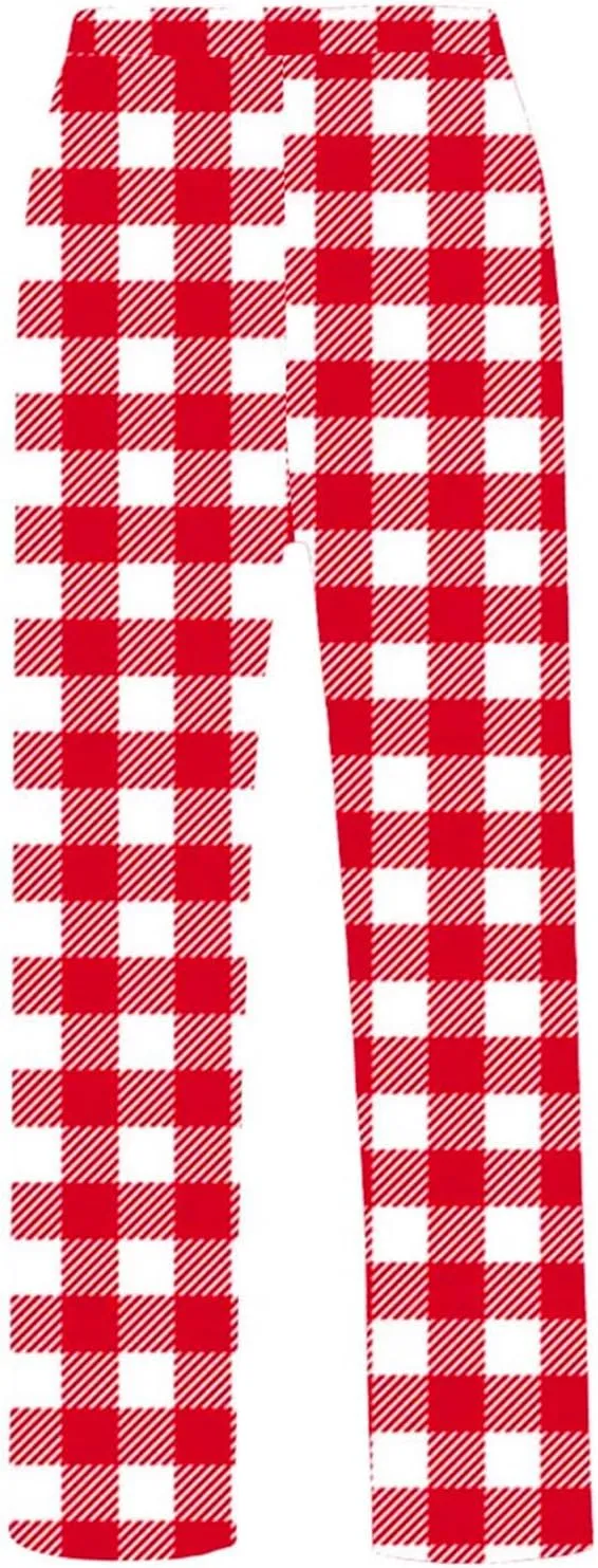 Men's Fleece Jogger Pant Men's Spring Summer Autumn and Winter Classic Fashion Leggings Plaid Wash Cotton Workout