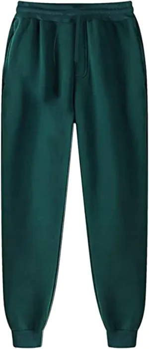 Mens' Fleece Joggers Sweatpants Color Pants Casual Men's Leggings Men's Pants Gym Running Workout Jogger Pants
