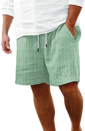 Mens Shorts Casual Work Shorts Fashion Slim Five Minute Pants Beach Shorts Men's Cotton Blend Shorts Men Shorts Le