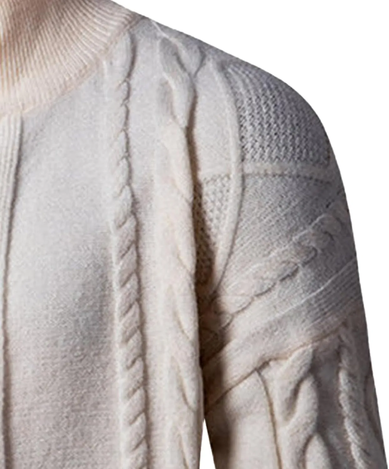 Mens Stand Collar Button Down Cardigan Open Front Ribbed Big Tall Sweaters Cable Knit Silm Fit Cardigans Sweater