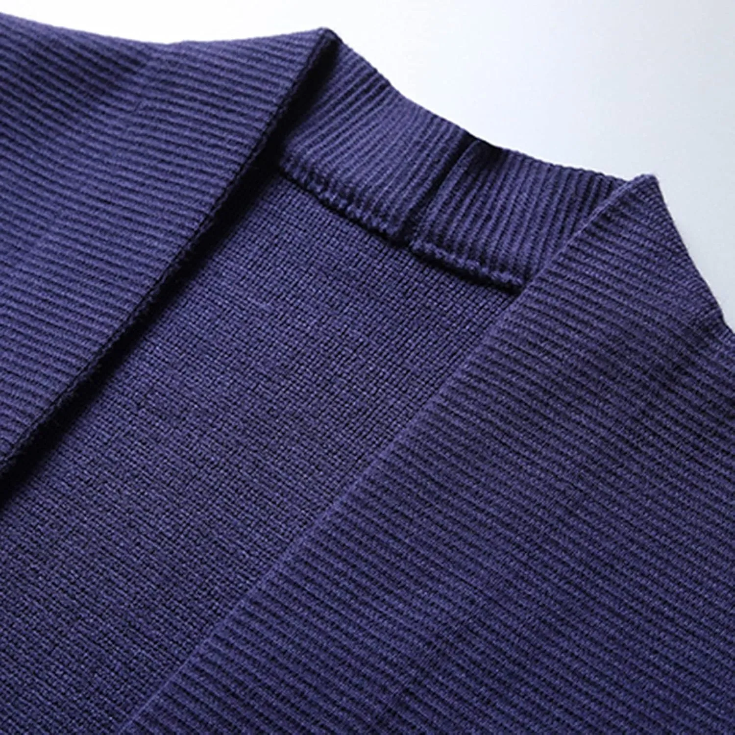Mens Sweater Men's Wool Blended Cardigan Sweaters V Neck Button Down Cardigans with Pockets