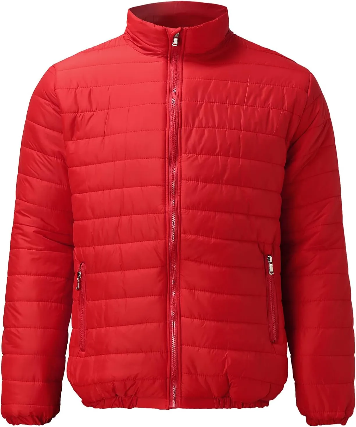 Mens Winter Down Puffer Jacket Packable Lightweight Down Jacket Windproof Outerwear Men Quilted Jackets Coat 2023