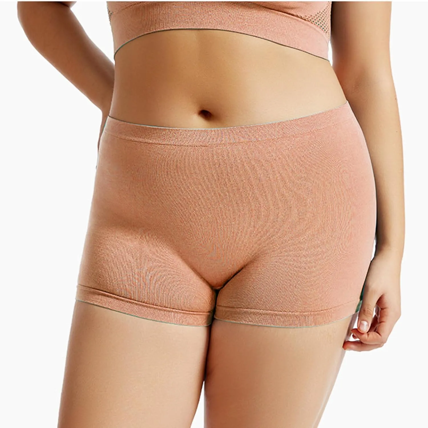Plus Size Biker Shorts for Women Boxer Leggings Yoga Shorts Ribbed High Waist Workout Shorts Comfy Soft Shorts
