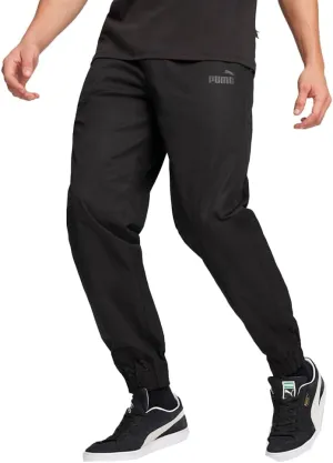 PUMA Mens Essentials Chino Pants Casual Drawstring - Black - Size XL