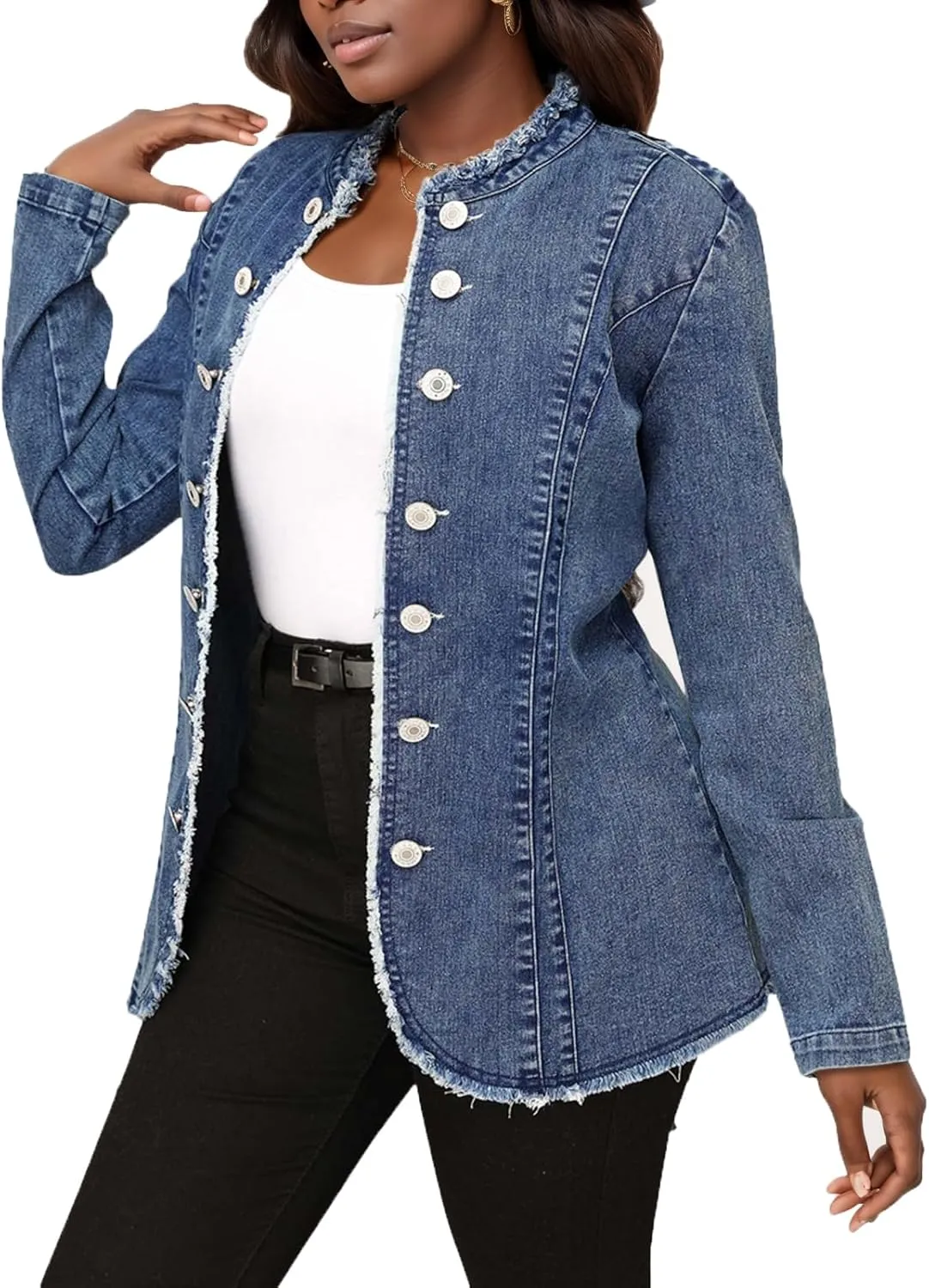 SheKiss Womens Camouflage Shacket Jacket Coats Fashion Fall Long Sleeve Zipper Canvas Camo Jackets with Pockets