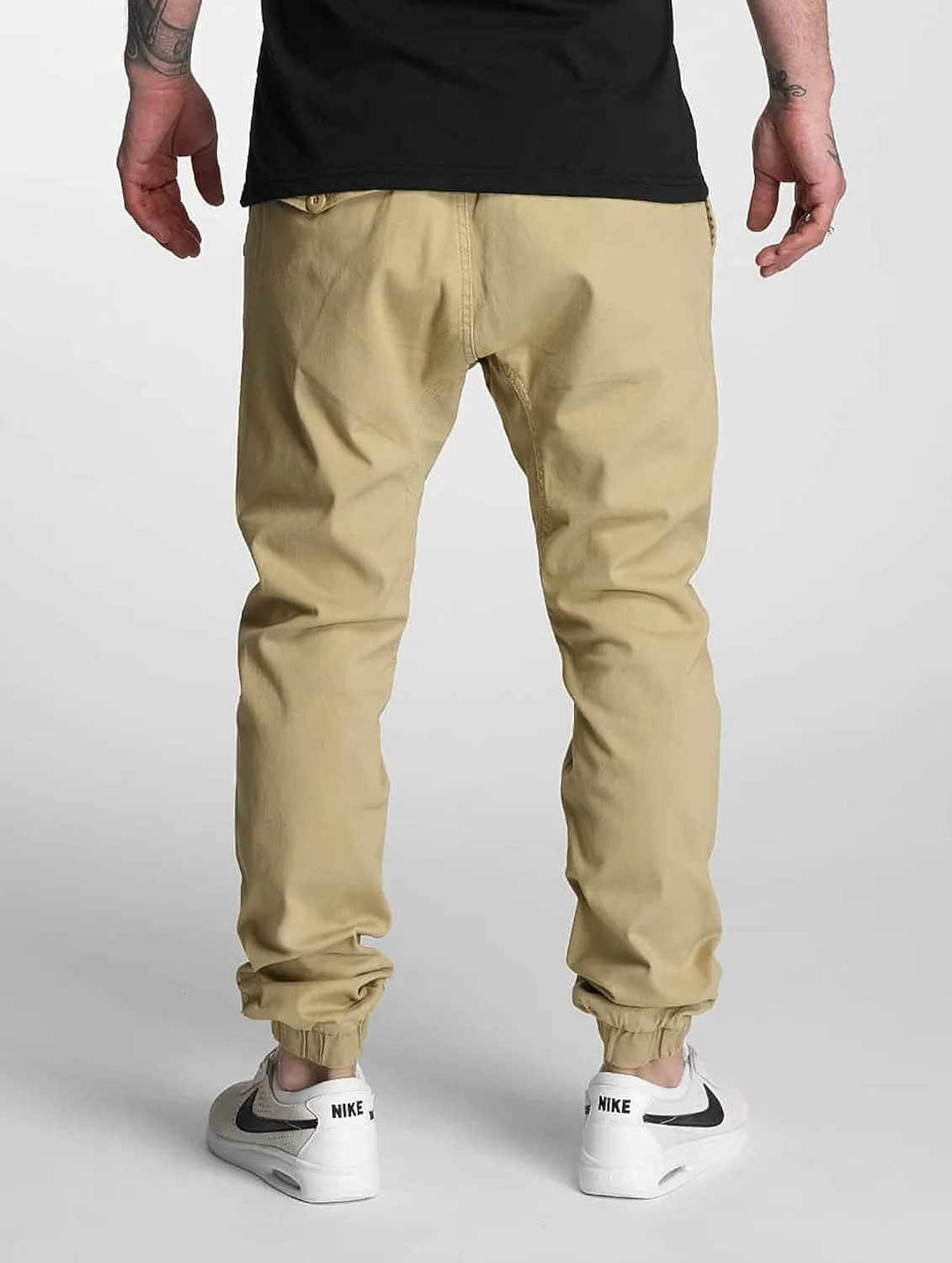 Southpole Men's Basic Stretch Twill Jogger Pants-Reg and Big & Tall Sizes