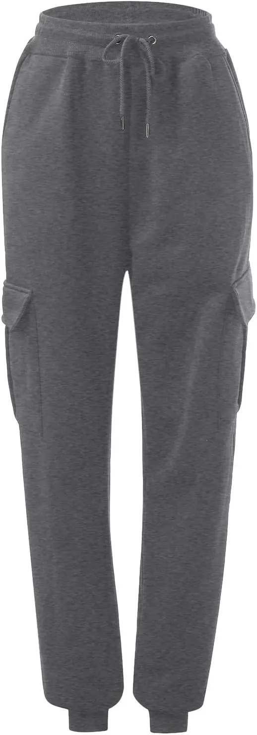 Summer Pants for Women 2024 Women's Cinch Bottom Sweatpants High Waisted Athletic Joggers Straight Leg Trousers