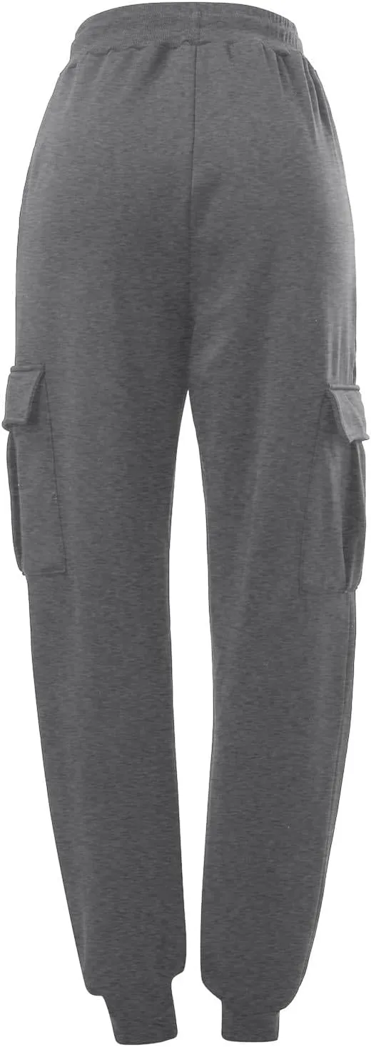 Summer Pants for Women 2024 Women's Cinch Bottom Sweatpants High Waisted Athletic Joggers Straight Leg Trousers