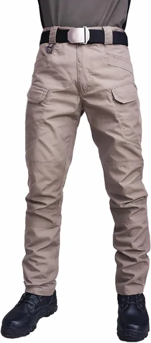 Tactical Pants for Men Stretch Big and Tall Work Pants Outdoor Hiking Pants Slim Fit Military Pants with Multi Pocket