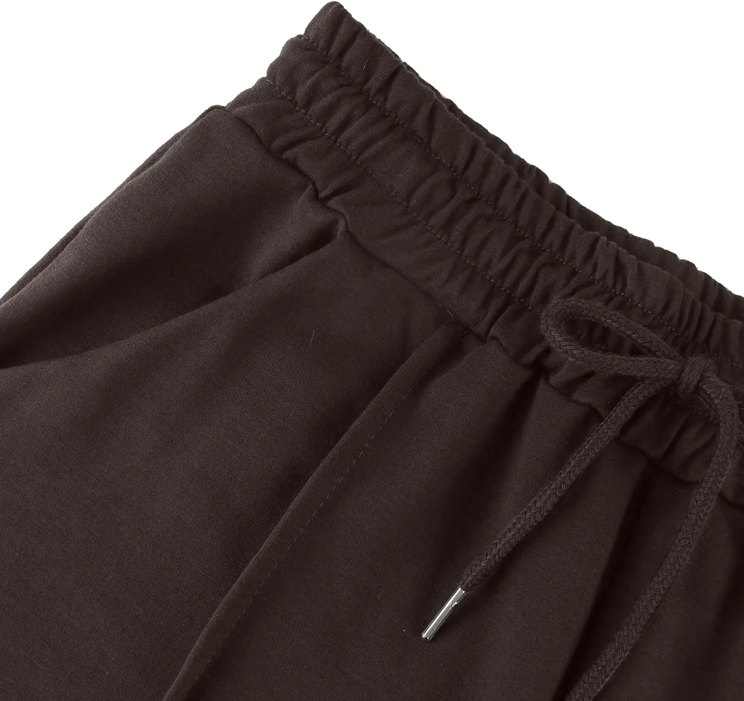 Track Pants for Women Baggy High Waisted Wide Leg Sweatpants Oversized Lightweight Lounge Pants with Pockets