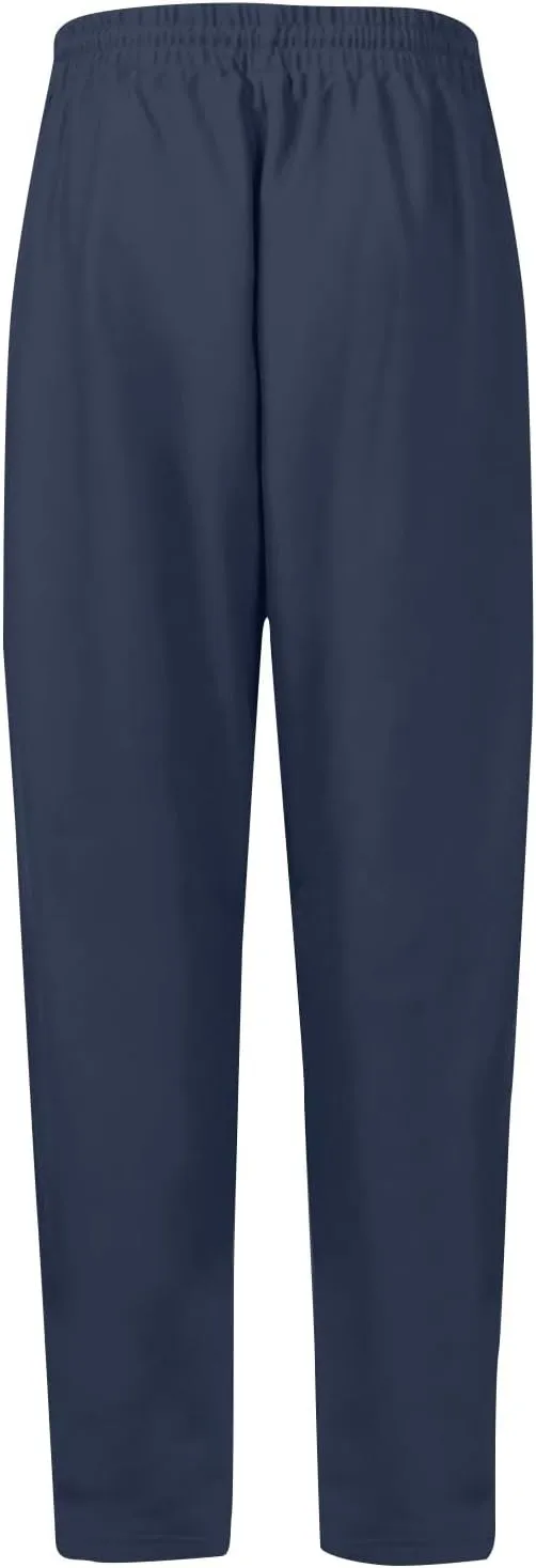 Wide Leg Sweat Pants for Womens Joggers with Pockets Comfy Fleece Sweatpants Elastic Waist Workout Lounge Pants