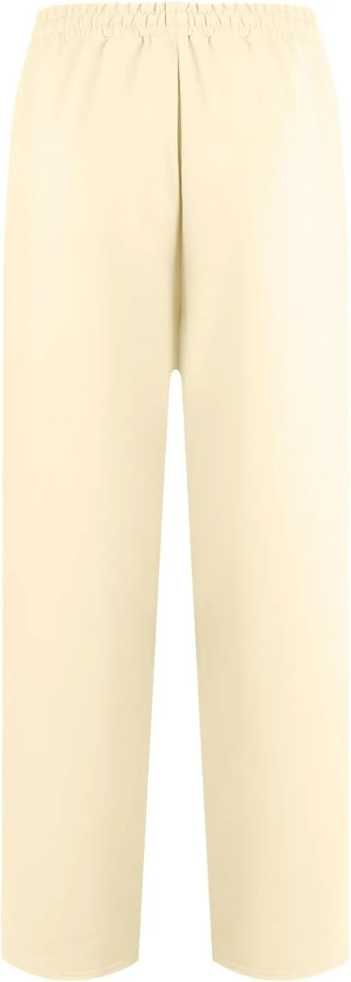 Wide Leg Sweatpants Women Baggy High Waisted Drawstring Joggers with Pockets Trendy Fleece Track Pants
