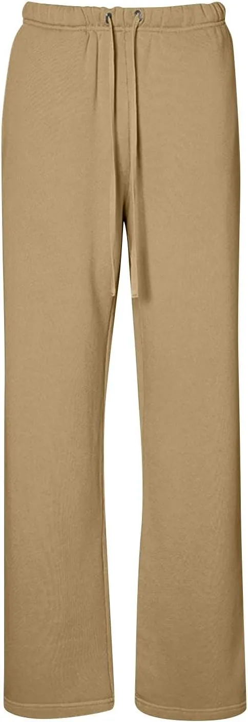 Wide Leg Sweatpants Women Casual Comfy Fleece Lined Joggers Baggy Drawstring Low Rise Sweat Pants with Pockets