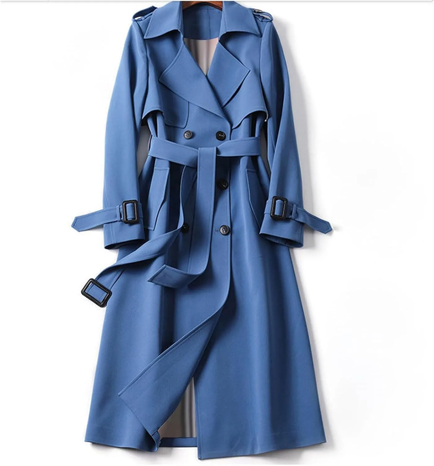 Winter Coat,Trench Windbreaker Outerwear Fit Coat Women Solid Long Overcoat Slim Jacket Coat Warm Winter Jackets