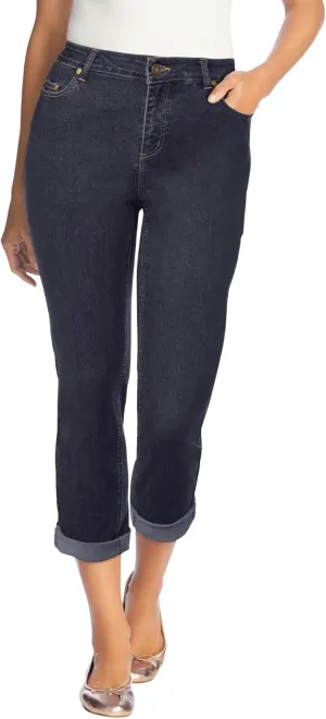 Woman Within Women's Plus Size Girlfriend Stretch Denim Jean
