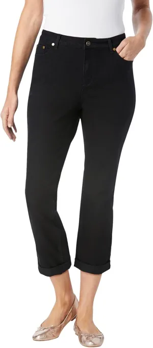 Woman Within Women's Plus Size Girlfriend Stretch Denim Jean