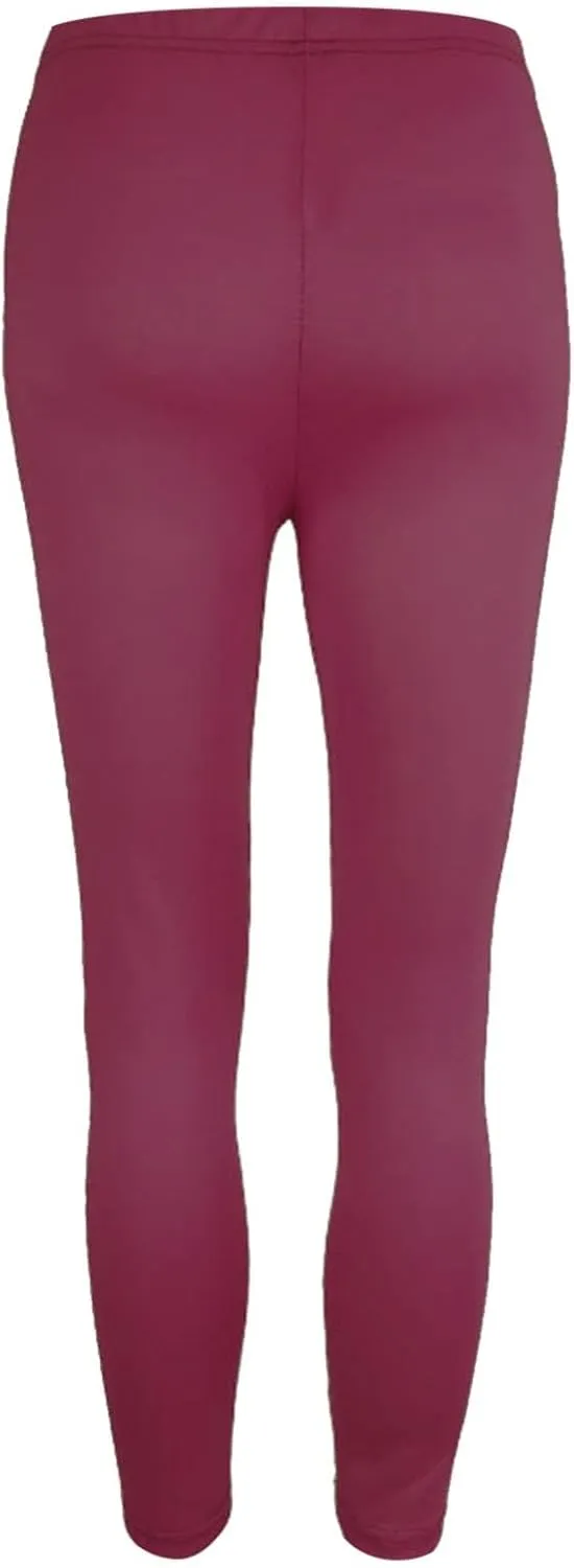 Women's Fleece Lined Leggings Slim Printed Elastic Long Boot Pants Pants High Waisted Flare Leggings Water Resistant