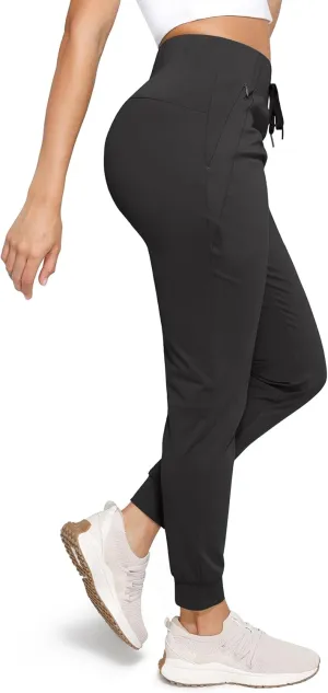 Womens Joggers with Pockets Ultra Soft Tapered Leg Joggers for Workouts and Running